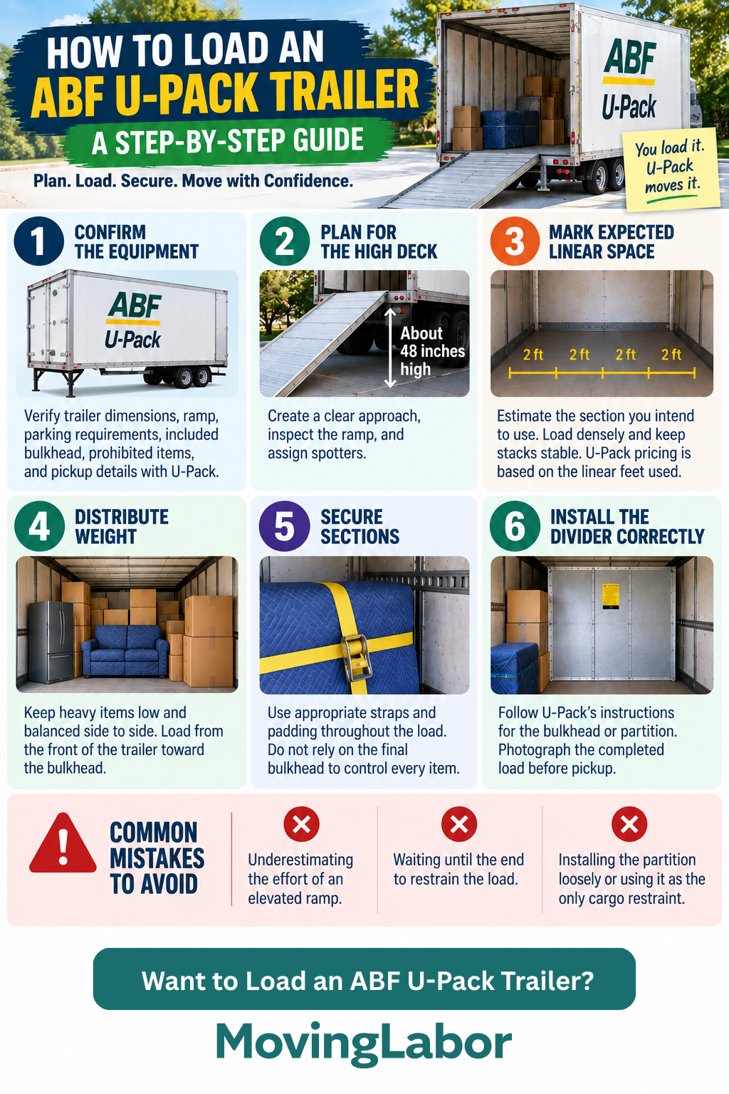 How to load ABF U-Pack