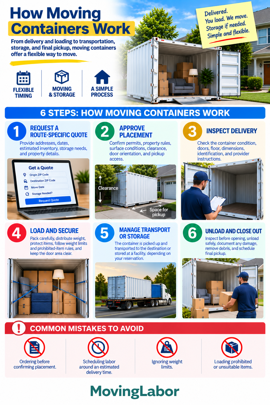 How Moving Containers Work