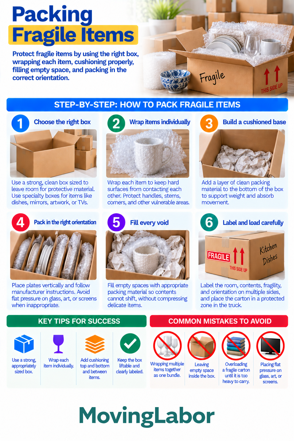 Packing Fragile items