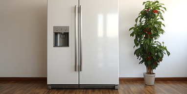 Refrigerator ready for moving service